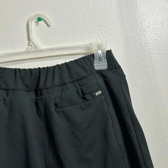 Tail White Label Skort Skirt XS Black Athletic Activewear Gym Tennis Workout - Picture 10 of 10